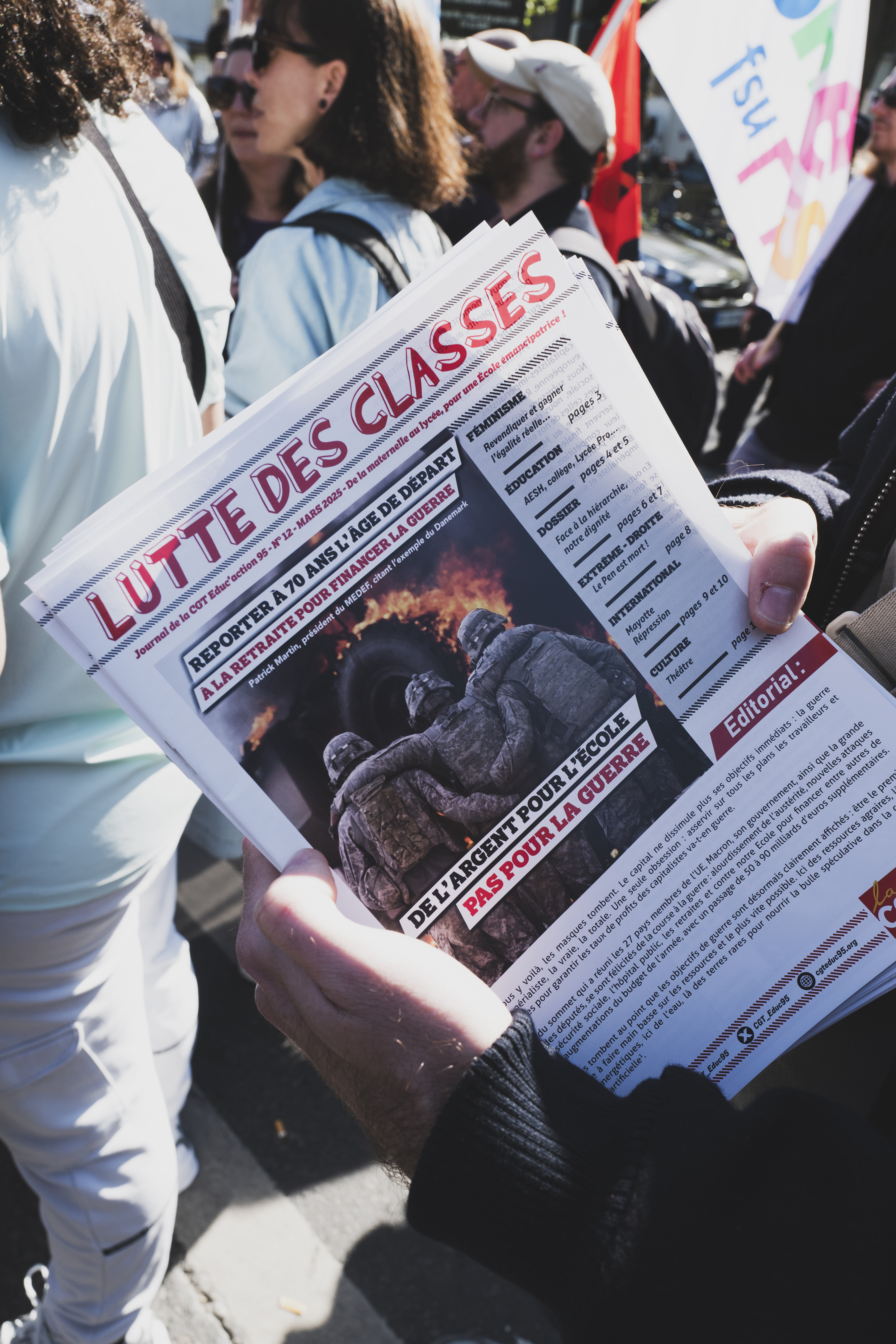 Journal de la CGT Educ’action 95 (mars-avril 2025)