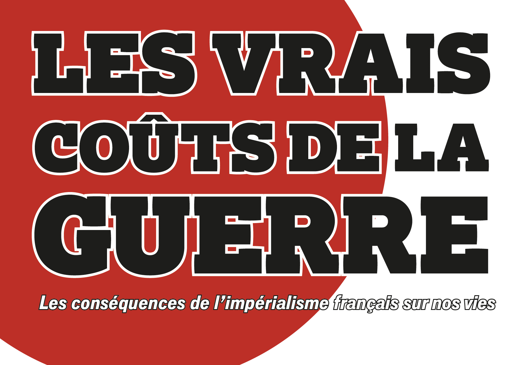 Les vrais coûts de la guerre (publication syndicale)